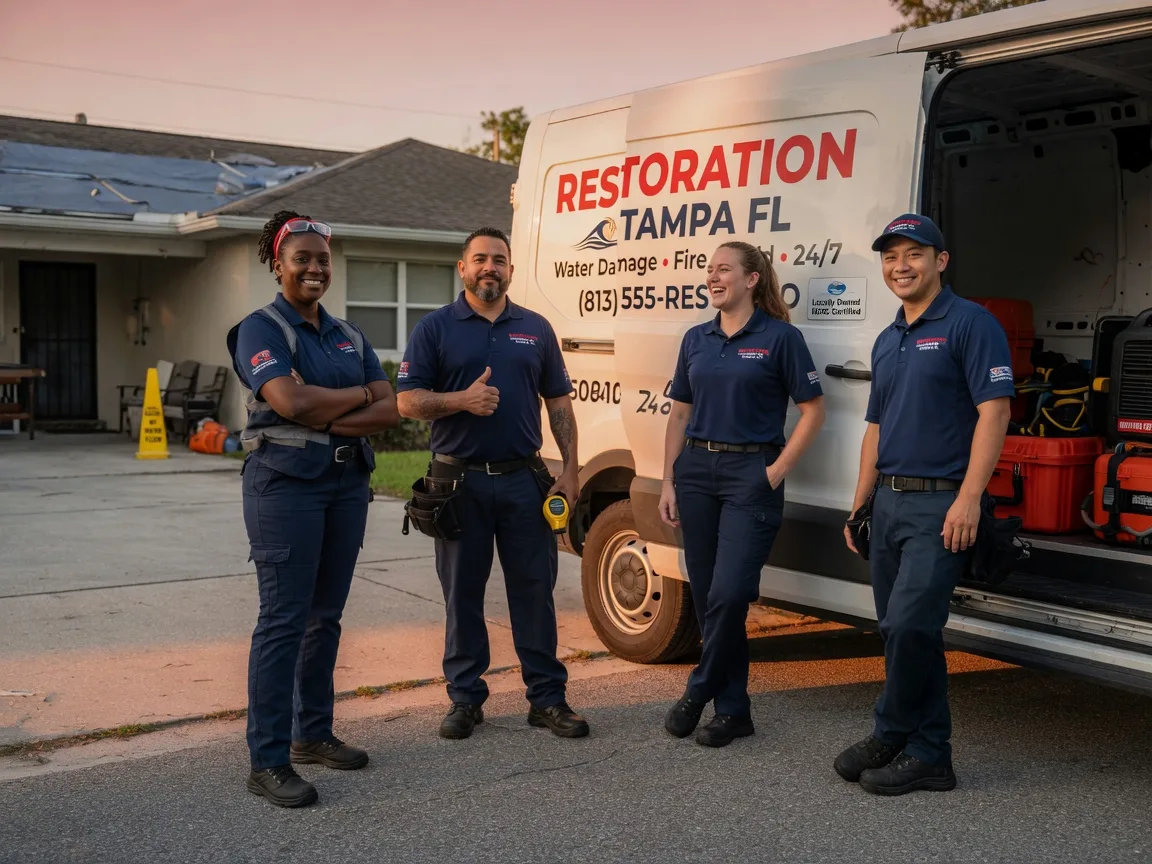 Water Damage Restoration company in Vidor, TX